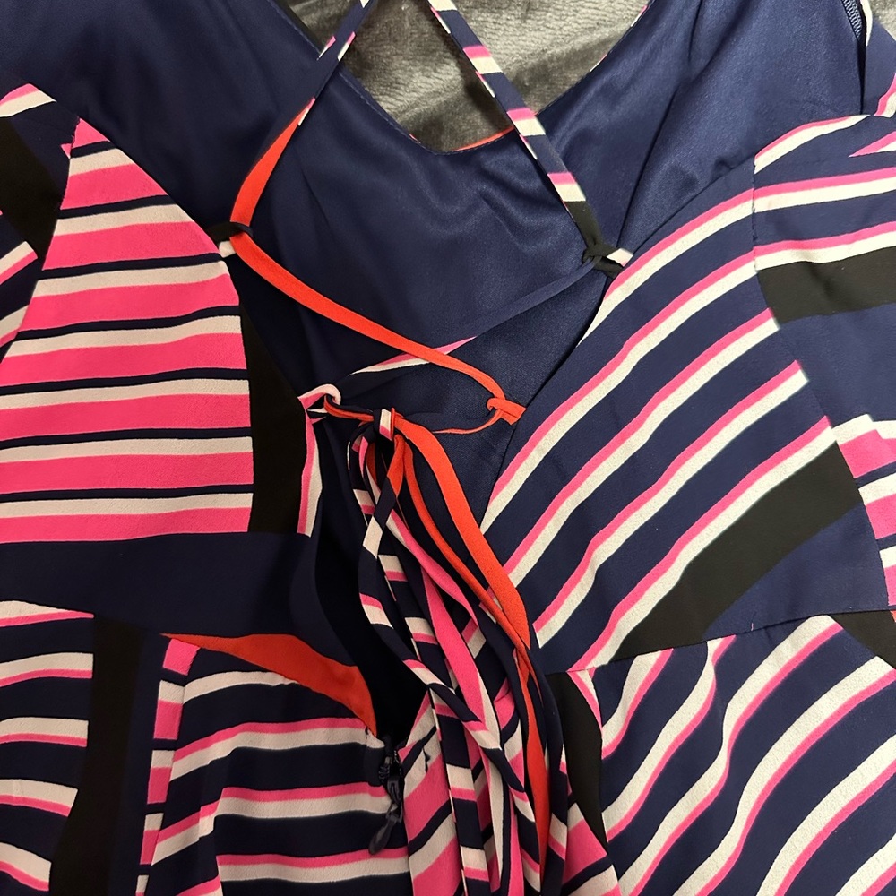 Express Strappy Colorful Romper SIZE 6 - Picture 4 of 5